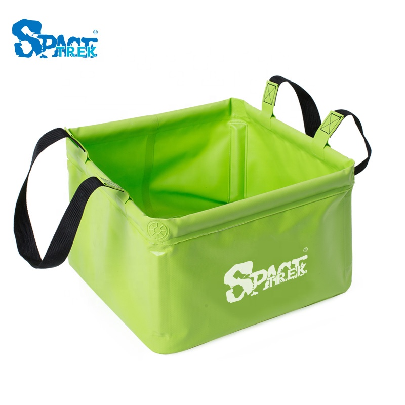 Lightweight & Durable Fishing Basin Portable Folding Water Container Premium Collapsible Bucket